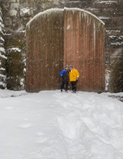 Elroy Sparta Trail Tunnel 3 in the Winter