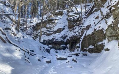 Parfrey’s Glen State Natural Area in the Winter